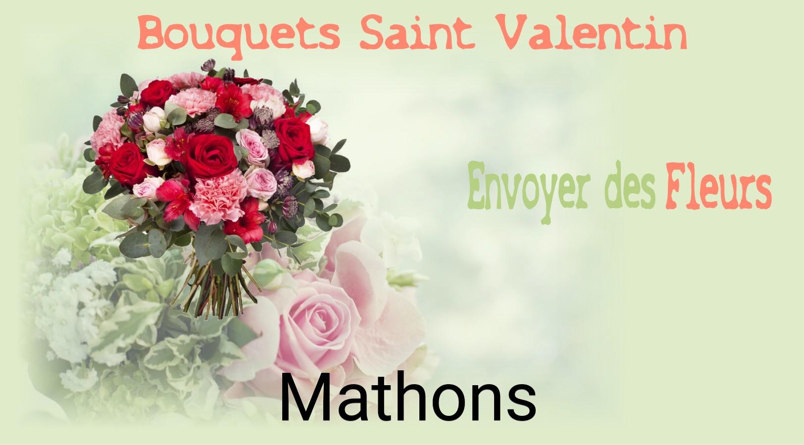 Roses de Saint-Valentin livrées à Mathons